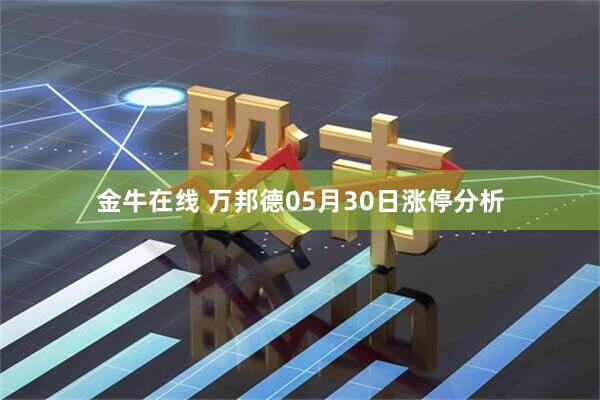 金牛在线 万邦德05月30日涨停分析