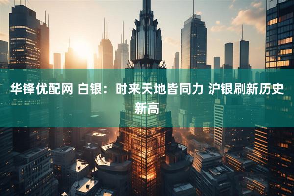 华锋优配网 白银：时来天地皆同力 沪银刷新历史新高