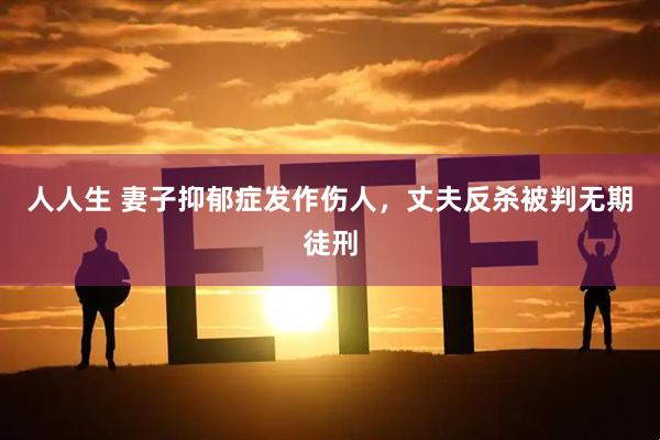 人人生 妻子抑郁症发作伤人，丈夫反杀被判无期徒刑