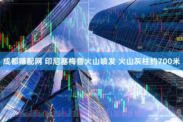 成都赚配网 印尼塞梅鲁火山喷发 火山灰柱约700米